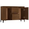 vidaXL Sideboard Brown Oak 102x35x70 cm Engineered Wood