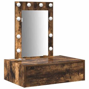 vidaXL Dressing Table Brown 60 x 40 x 70 cm Engineered Wood