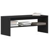 vidaXL TV Cabinet Black 100x40x40 cm Engineered Wood