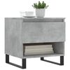 vidaXL Coffee Tables 2 pcs Concrete Grey 50x46x50 cm Engineered Wood