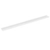 vidaXL Wall Shelves 4 pcs High Gloss White 115x9x3 cm