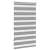 vidaXL Zebra blind 70.9x120 cm Fabric Width 66.7 cm grey
