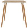 vidaXL Dining Table 80x80x75 cm Metal