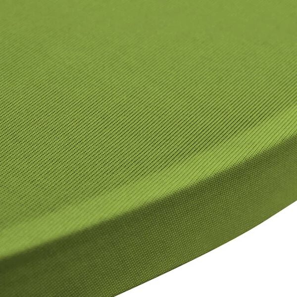 vidaXL Stretch Table Cover 2 pcs 70 cm Green