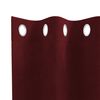 vidaXL Blackout Curtains 2 pcs Wine Red 140 x 225 cm Velvet