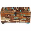 vidaXL Coffee Table Box Chest Solid Reclaimed Wood 80x40x35 cm