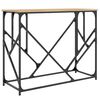 vidaXL Console Table Sonoma Oak 100x40x80 cm Engineered Wood