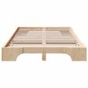 vidaXL Bed Frame Natural 140 x 190 cm Solid Pine Wood
