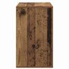vidaXL Bedside Cabinet Old Wood 35 x 50 x 60 cm Engineered Wood