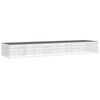 vidaXL 4-Panel Rabbit Cage 433x109x54 cm Galvanised Iron