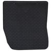 vidaXL Car Mat 4 pcs Black Rubber