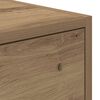 vidaXL TV Cabinet Artisan Oak 80x31x25.5 cm Engineered Wood