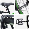 vidaXL Kids Bike 22'' for 7-12 Years Old Green Black