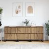 vidaXL Sideboard 3 pcs Artisan Oak 60 x 35 x 70 cm