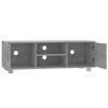 vidaXL TV Cabinet Grey Sonoma 120x40.5x35 cm Engineered Wood