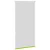 vidaXL Roller Blind Blackout Leaves Green 70x175 cm Fabric Width 65.7 cm Polyester
