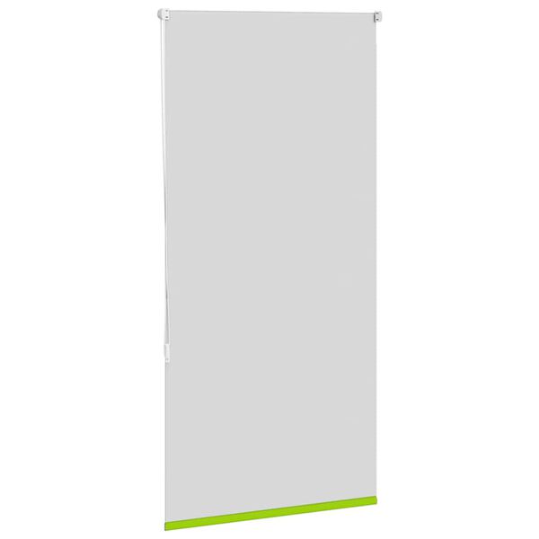 vidaXL Roller Blind Blackout Leaves Green 70x175 cm Fabric Width 65.7 cm Polyester