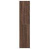 vidaXL Bookcase Brown Oak 60x24x109 cm Engineered Wood