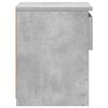vidaXL Bedside Cabinets 2 pcs Concrete Grey 40x30x39 cm Engineered Wood
