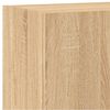 vidaXL 5 Piece TV Wall Units Sonoma Oak Engineered Wood