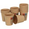 vidaXL Paper Coffee Cups with Lids 1000 pcs 4oz 100ml