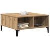 vidaXL Coffee Table Artisan Oak 60 x 60 x 30 cm
