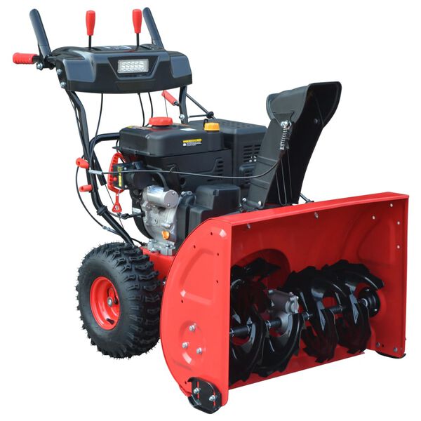 vidaXL Two-Stage Snow Blower Electric/Manual Start 11 HP 302 cc