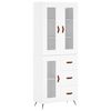 vidaXL Highboard White 69,5x34x180 cm Engineered Wood