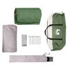 vidaXL Family Tent Cabin 6-Person Green Waterproof