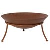 RedFire Fire Pit "Tulsa" Rust Steel