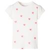 Kids' T-shirt Ecru 92