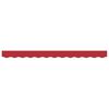 vidaXL Awning Valance Red 280 x 20 cm Canvas
