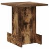 vidaXL End Table Smoked Oak 35.5 x 35 x 40 cm Engineered Wood