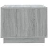 vidaXL Coffee Table Grey Sonoma 55x55x43 cm Engineered Wood