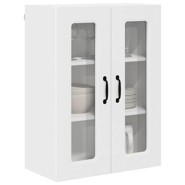 vidaXL Kitchen Cabinet Kalmar White 60 x 31 x 80 cm Engineered Wood