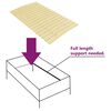 vidaXL Bed Slats Replacement with 24 Slats 120x200 cm