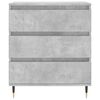 vidaXL Sideboard Concrete Grey 60x35x70 cm Engineered Wood