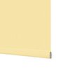 vidaXL Roller Blind Blackout Yellow 110x210 cm Fabric Width 105.7 cm Polyester