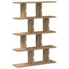 vidaXL Wall Cube Shelf 12 Compartments Artisian Oak Engineered Wood