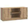 vidaXL TV Cabinet Artisan Oak 102 x 34.5 x 47 cm Engineered Wood