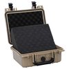 vidaXL Hard Case Sand 27 x 24.5 x 12.5 cm Polypropylene and ABS