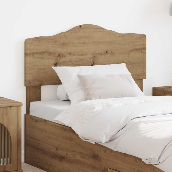 vidaXL Headboard with Headboard Artisan Oak 75 cm Engineered wood