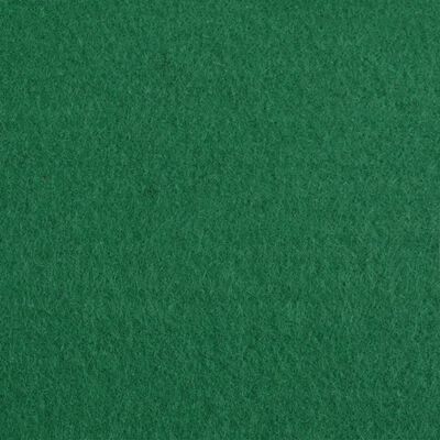 vidaXL Exhibition Carpet Plain 1x12 m Green