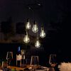 Luxform Battery LED Hanging Lamp with 5 Drop Hubble