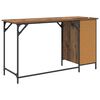 vidaXL Computer Desk Old Wood 131 x 48 x 75 cm Engineered Wood