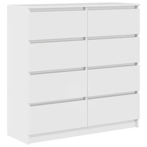 vidaXL Sideboard White 100x35x99 cm Engineered Wood