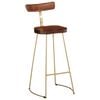 vidaXL Bar Stools 2 pcs 49x43x103 cm Solid Wood Mango