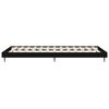 vidaXL Bed Frame without Mattress Black 90x190 cm Single Engineered Wood