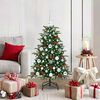 vidaXL Artificial Christmas Tree with 150 LEDs with Stand Green 120 cm