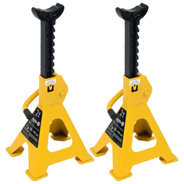 VOREL Jack Stands 2 pcs 2 Tonne 80307